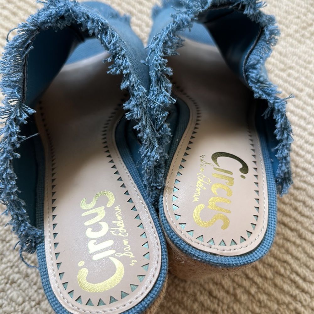 Sam Edelman Circus Baker Wedge Sandal Size 9.5 - Picture 12 of 13